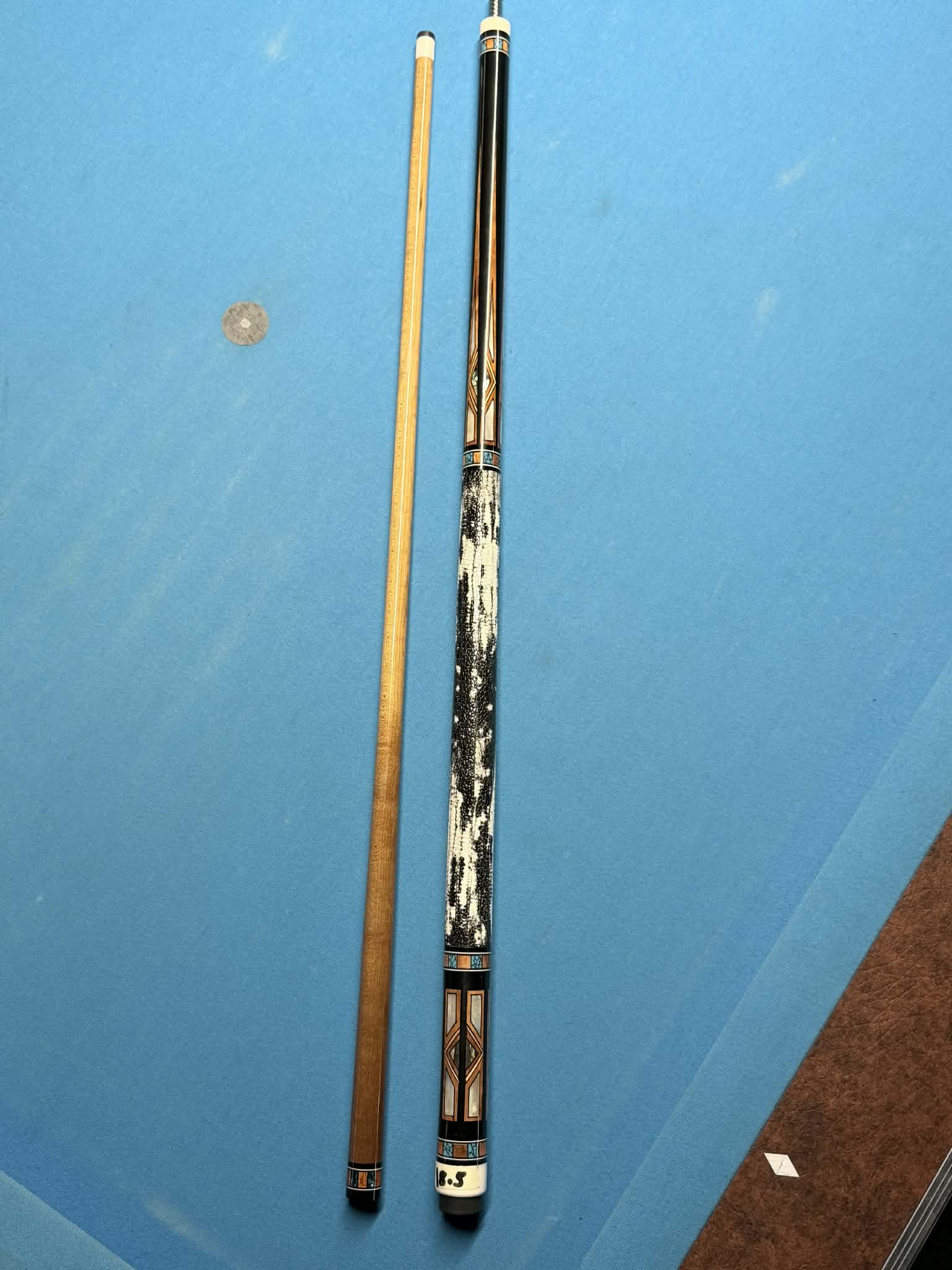 PCC Real Inlays and Kielwood Shaft w/Matching Ringwork